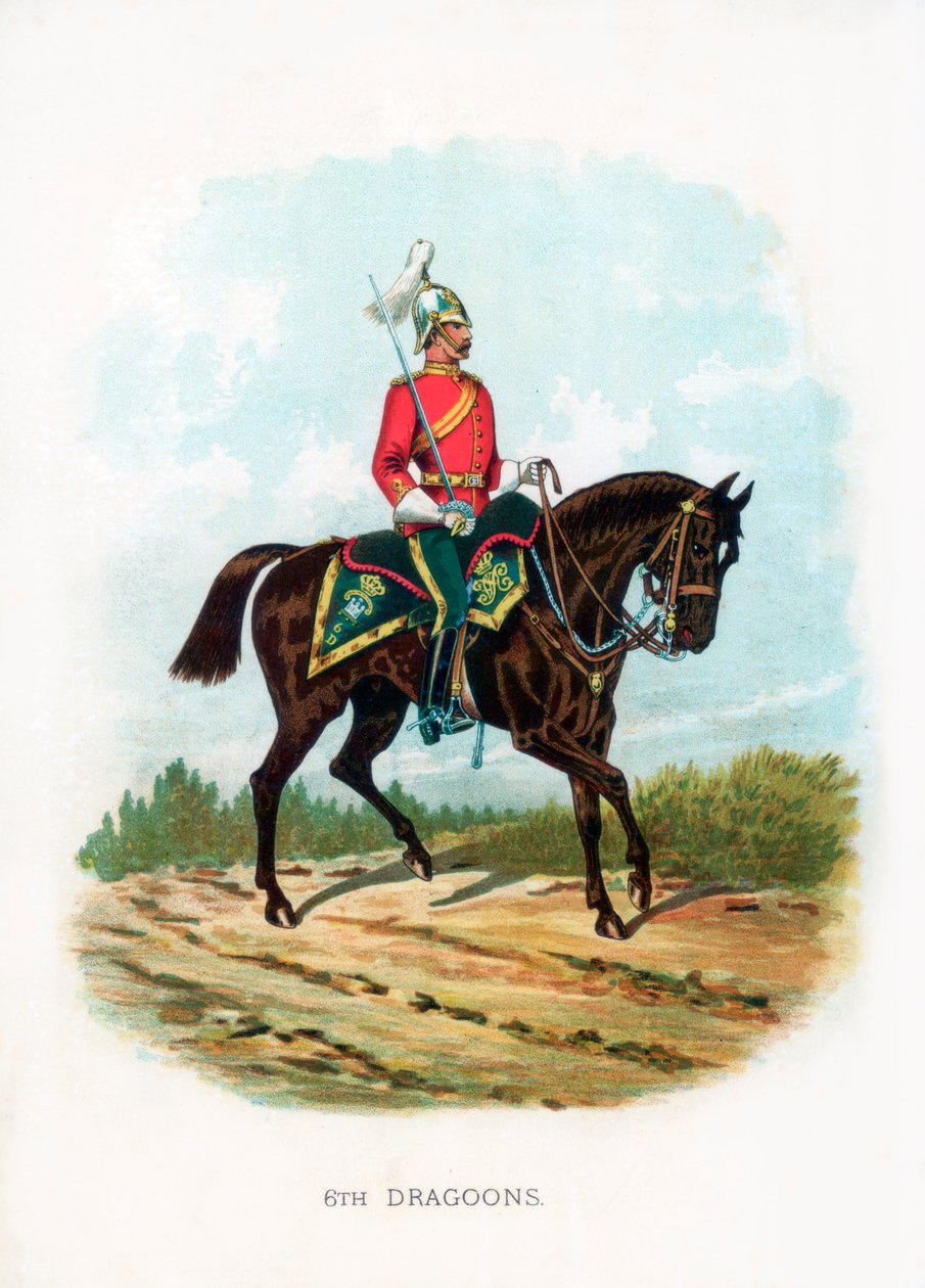 6th Dragons, 1889 tekijältä Unbekannt