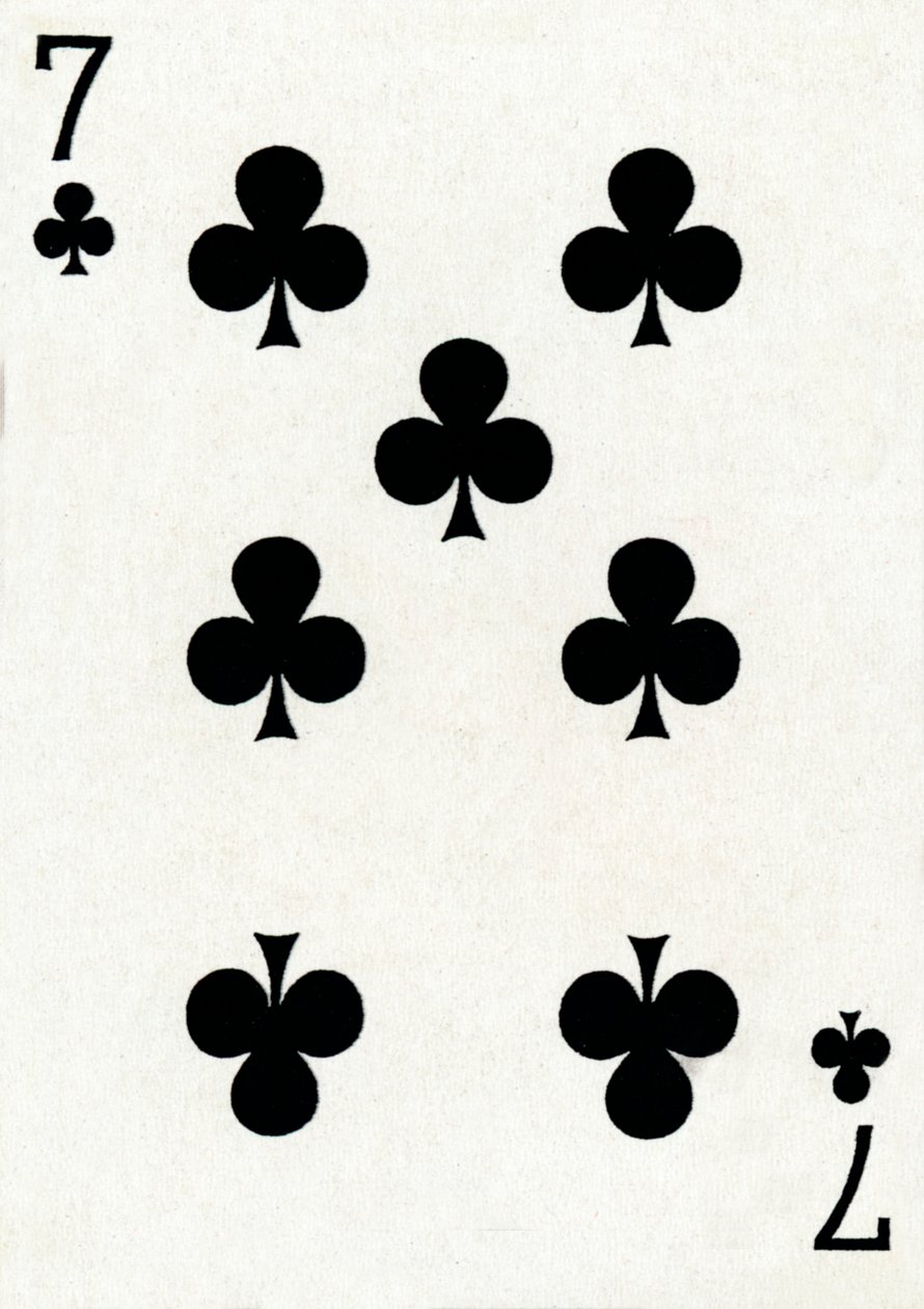 7 mailaa Goodall & Son Ltd.:n pelikorttipakasta, 1940 tekijältä Unbekannt