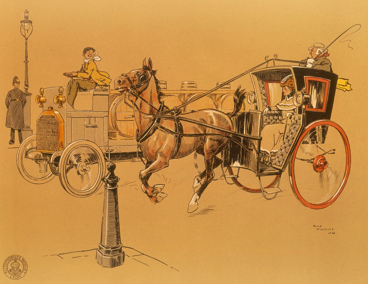 Berliet-kuorma-auto, 1906 tekijältä Unbekannt