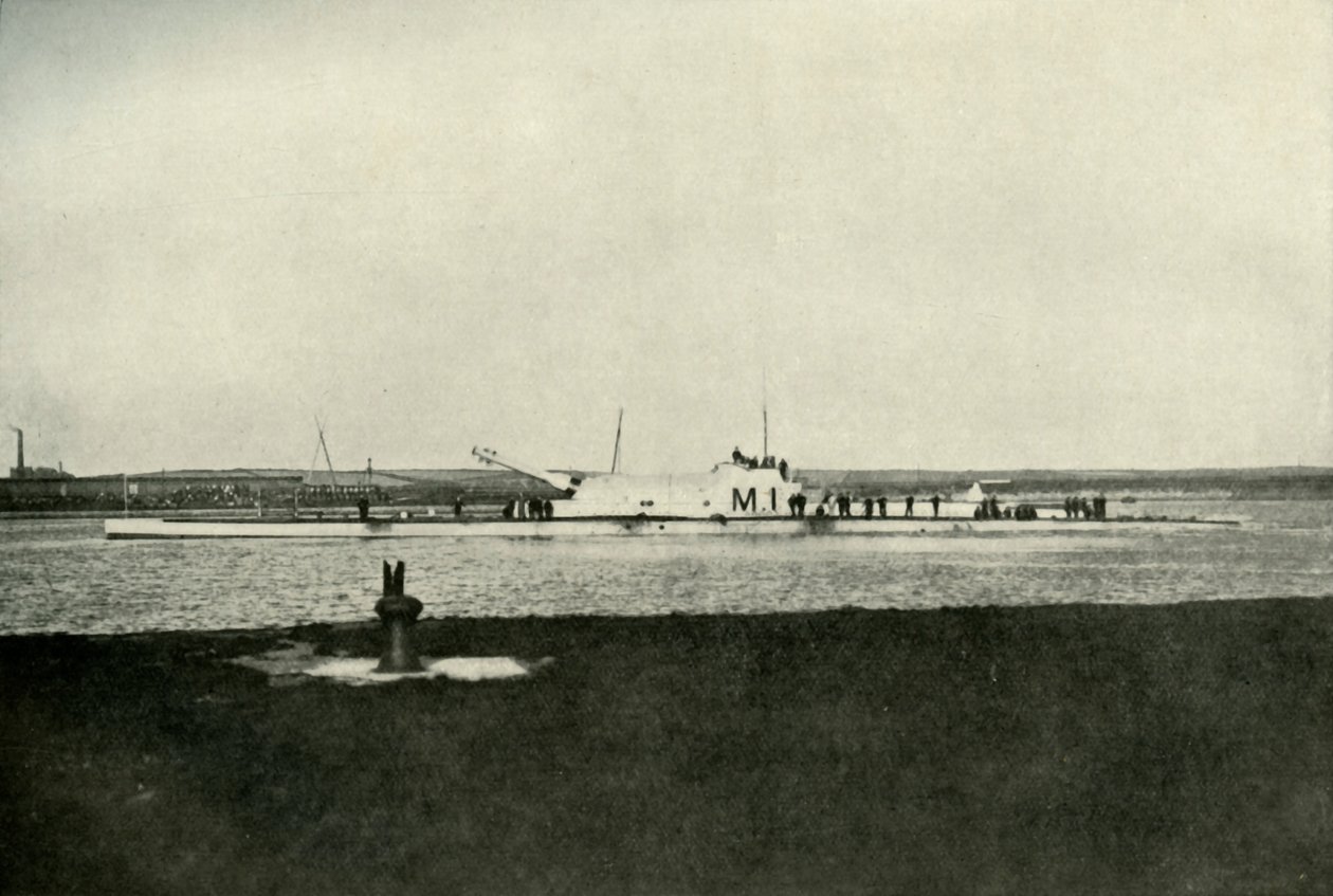 Brittiläinen supersukellusvene, c1914-1918, 1919. tekijältä Unbekannt