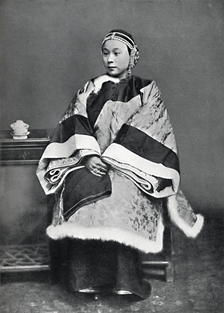 Korkea-arvoinen kiinalainen pukupuku, 1902 tekijältä Unbekannt
