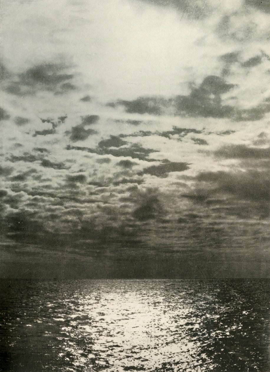 Pilviefekti ennen kuin meri jäätyi, c1908, 1909 tekijältä Unbekannt