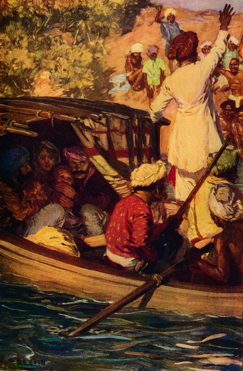 Kriittinen hetki, c1857 c1912 tekijältä Unbekannt