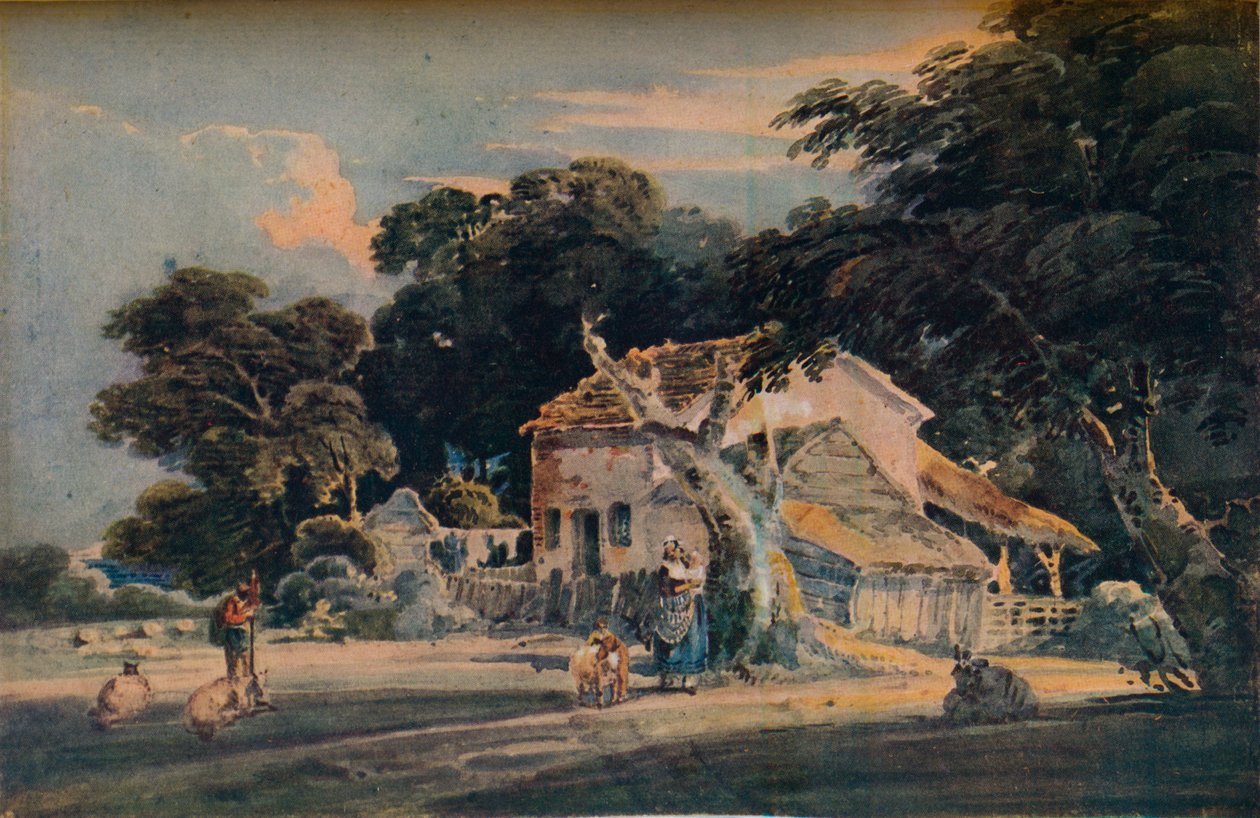 Devonshiren maatila, 1798, 1921 tekijältä Unbekannt