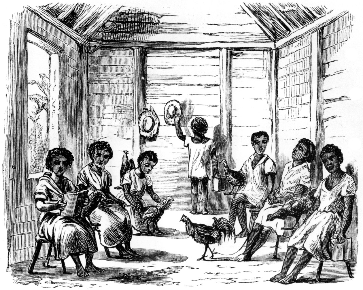 Dominikaaninen koulu, Santo Domingo, 1873 tekijältä Unbekannt