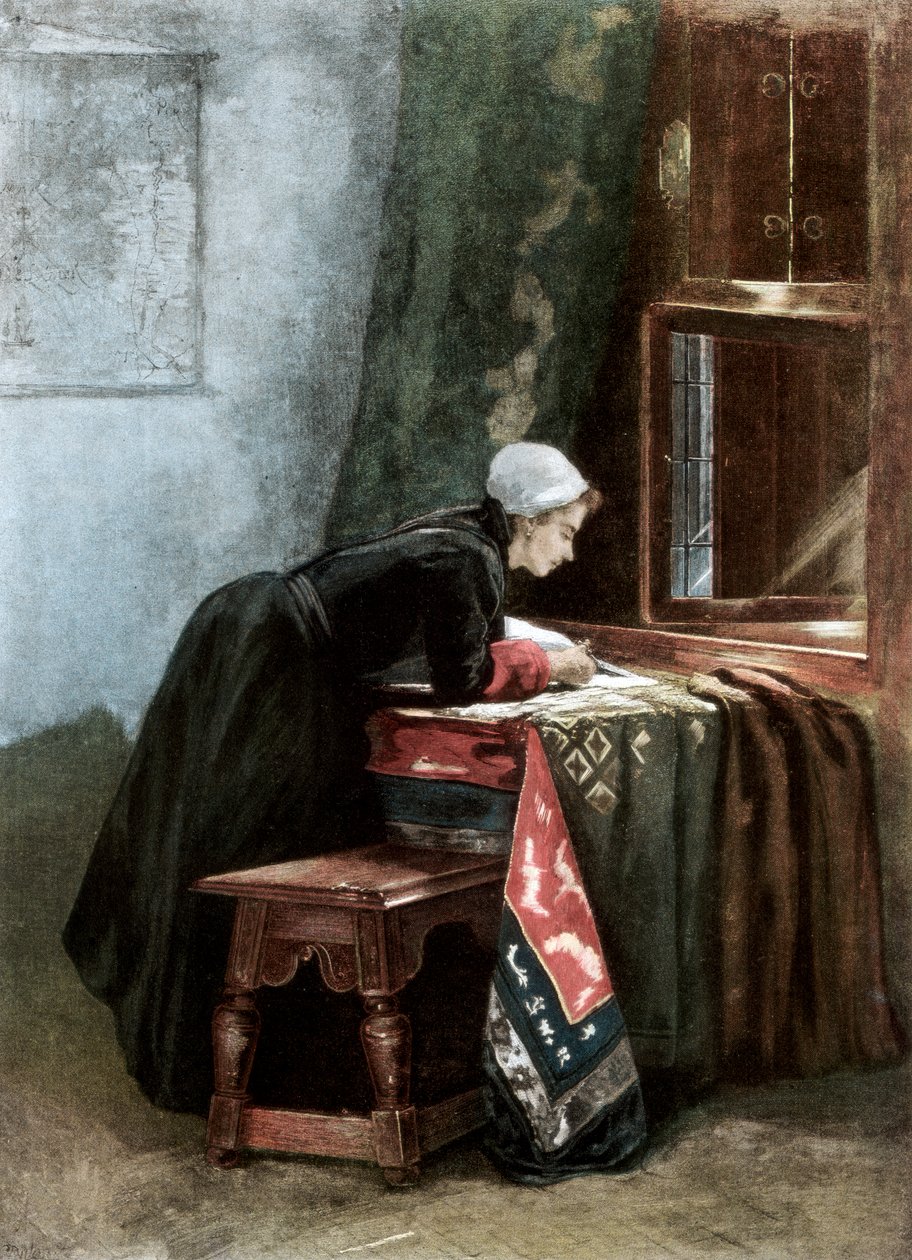 Hollantilainen leikkausliina, 1889 tekijältä Unbekannt