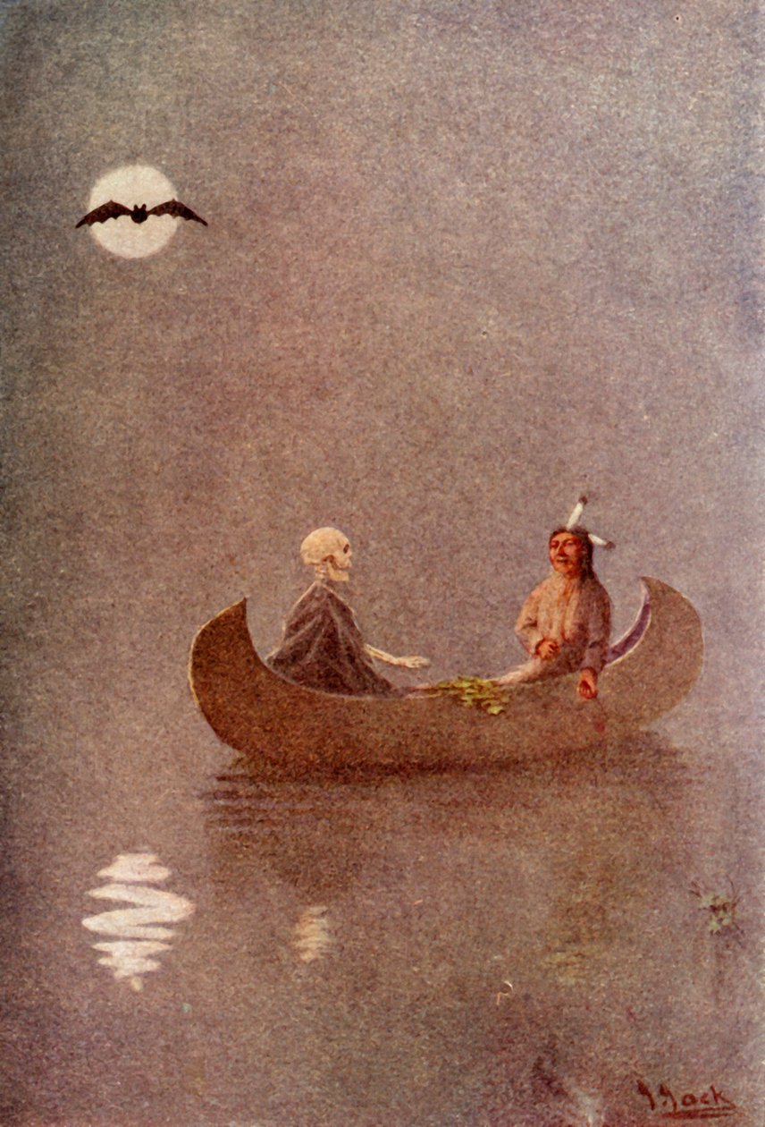 "Kalastusretki varjomaassa", 1914. tekijältä Unbekannt