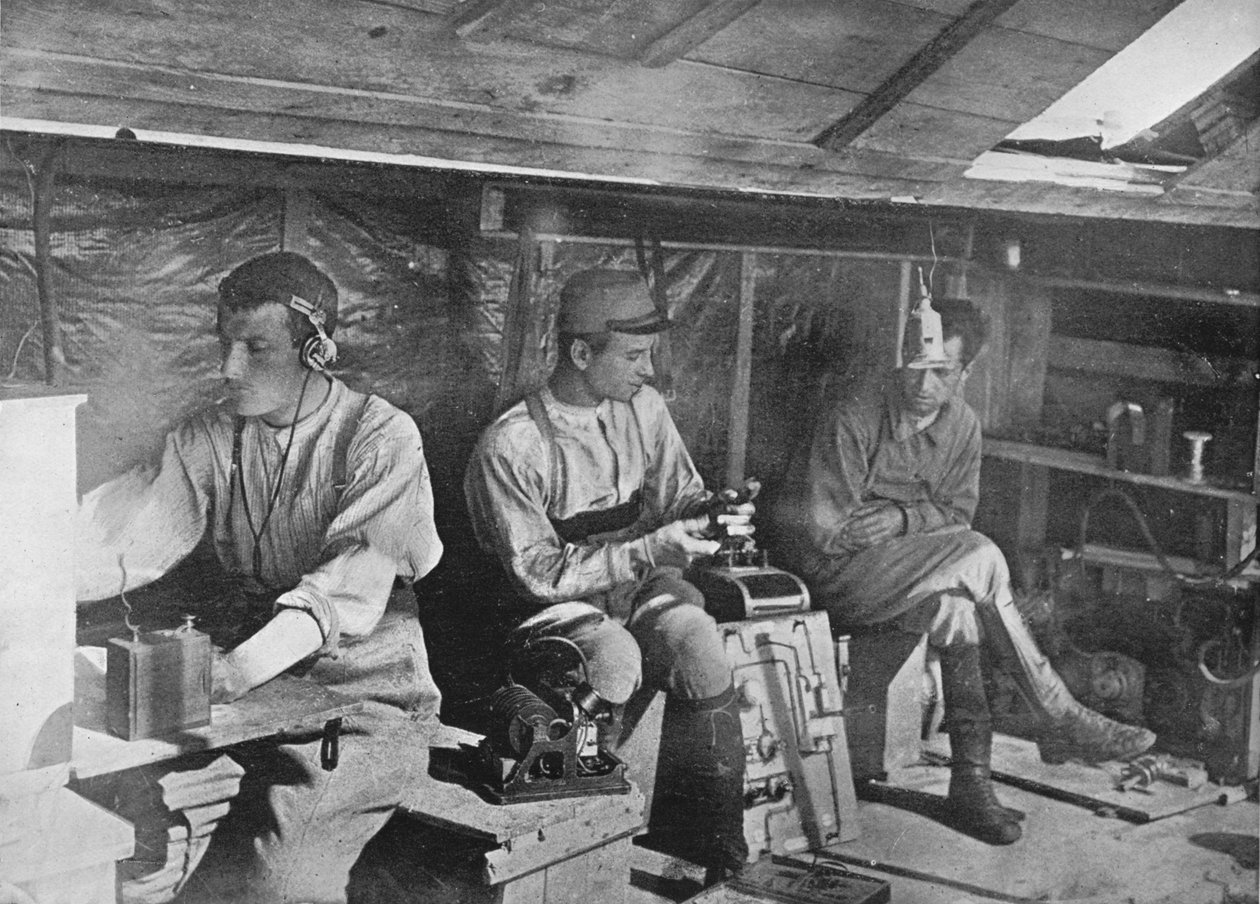 Ranskalainen puhelinposti, 1915 tekijältä Unbekannt