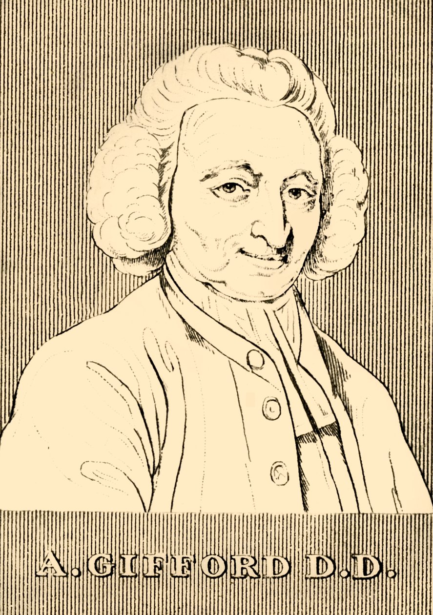 A. Gifford D.D., 1700-1784, 1830. tekijältä Unbekannt