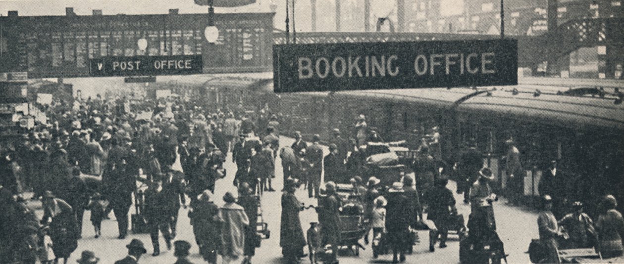 Lomakohtaus Liverpool Streetin asemalla, 1926 tekijältä Unbekannt