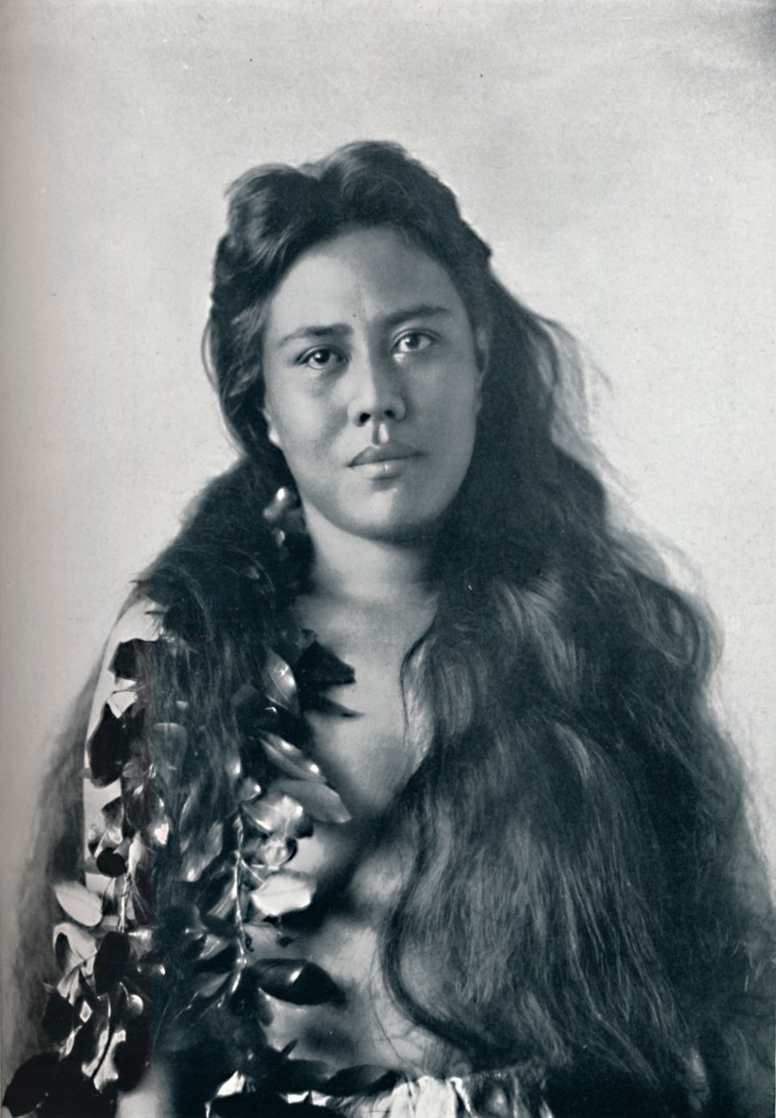 Hula-tanssija, Honolulu, Havaiji, 1902 tekijältä Unbekannt