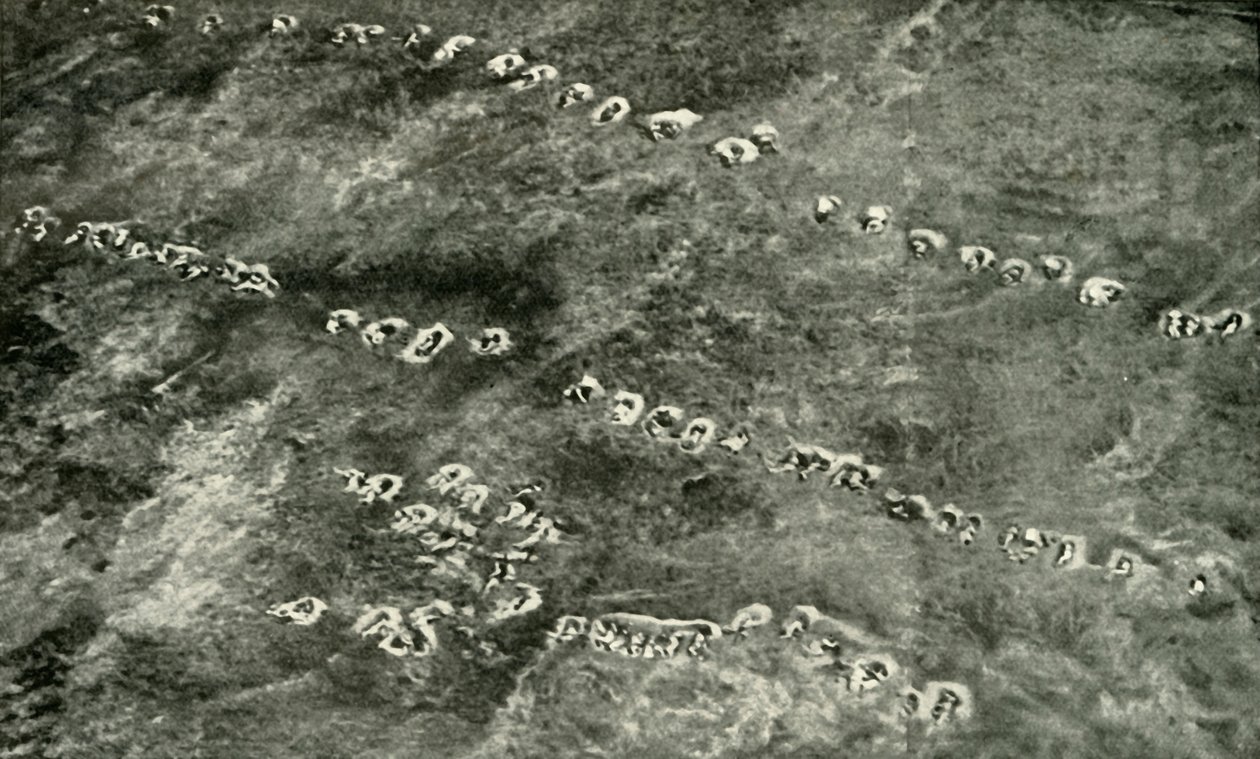 Jalkaväen hyökkäys Ei Mans Landin yli, 1919. tekijältä Unbekannt