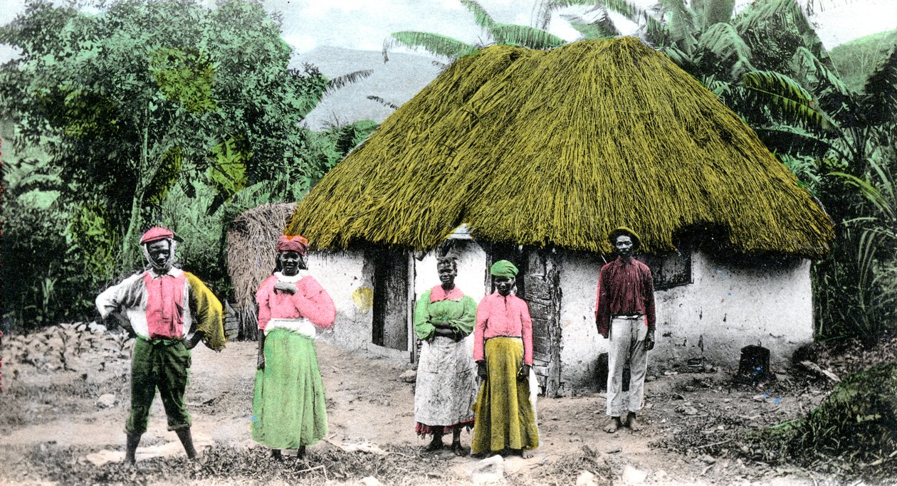 Jamaikalainen kylä, 1900-luku tekijältä Unbekannt