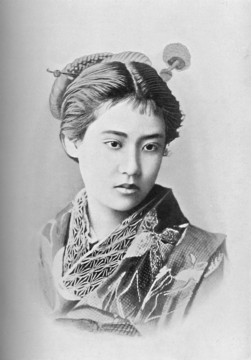 Japanilainen kaunotar, 1902 tekijältä Unbekannt