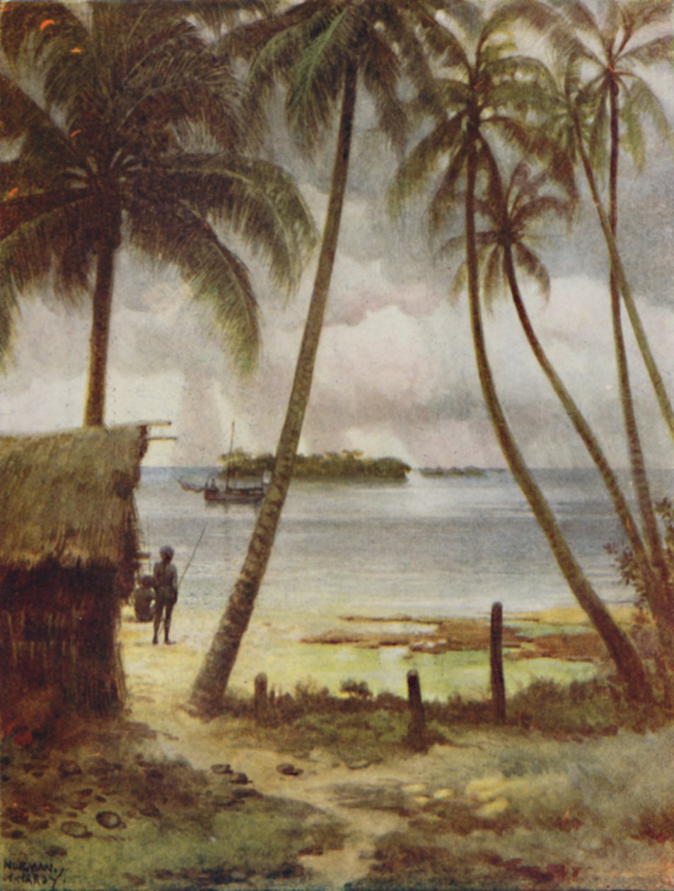 Laguuni, Salomonsaaret, 1923. tekijältä Unbekannt