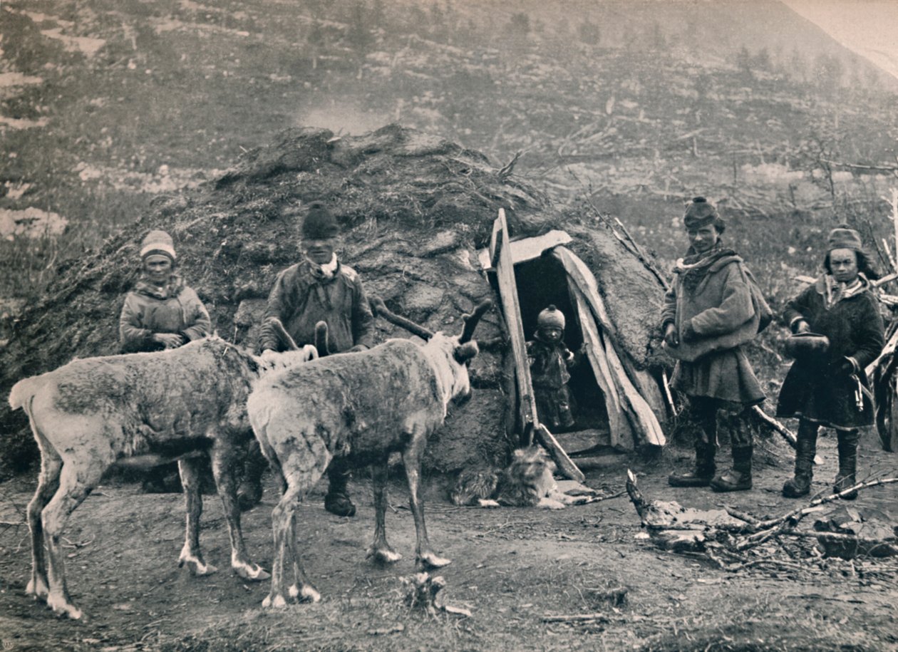Lapin perhe, 1914. tekijältä Unbekannt