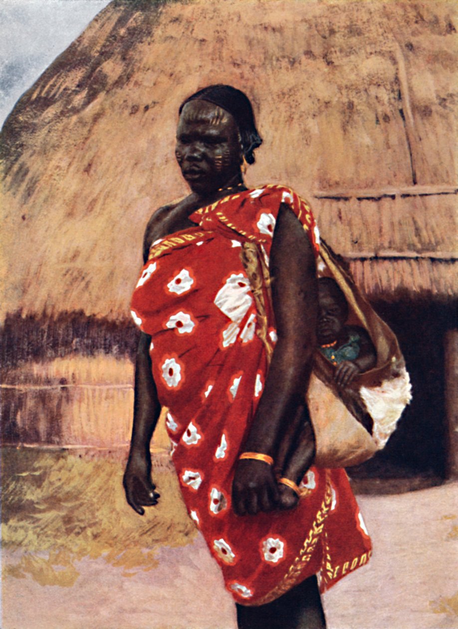 Lendun nainen, 1912 tekijältä Unbekannt