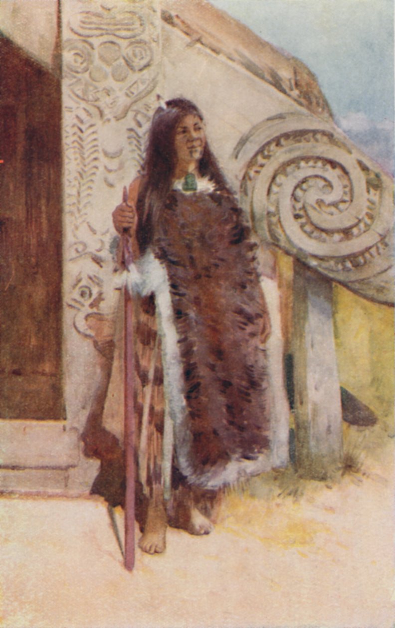 Maoripäällikkö, 1923. tekijältä Unbekannt
