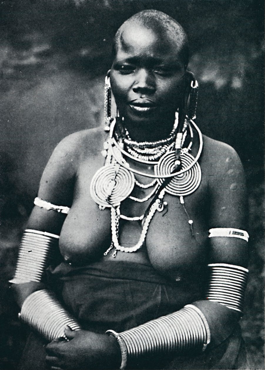 Masai-matrona, 1912 tekijältä Unbekannt