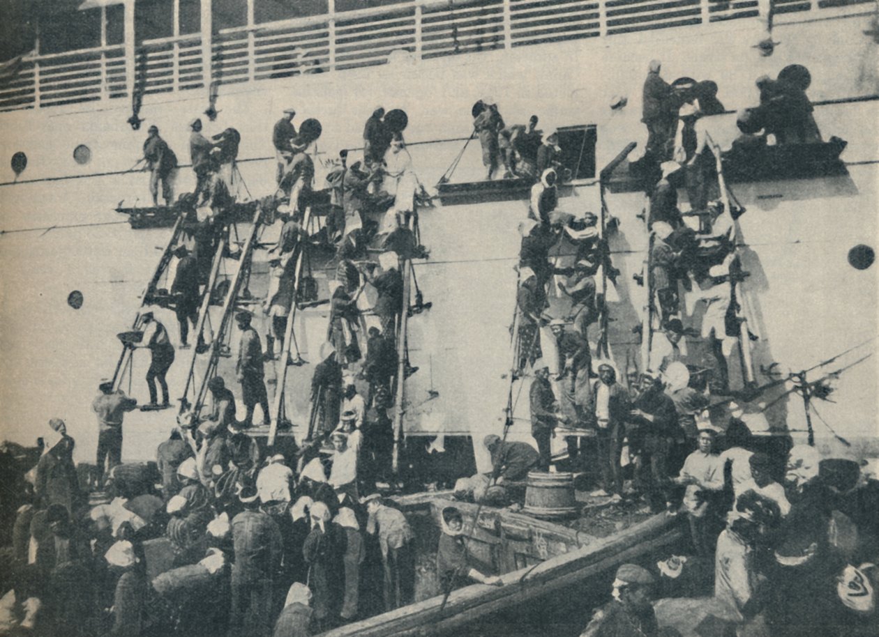 Uusi pinnoitusmenetelmä Yokohaman satamassa, 1936 tekijältä Unbekannt