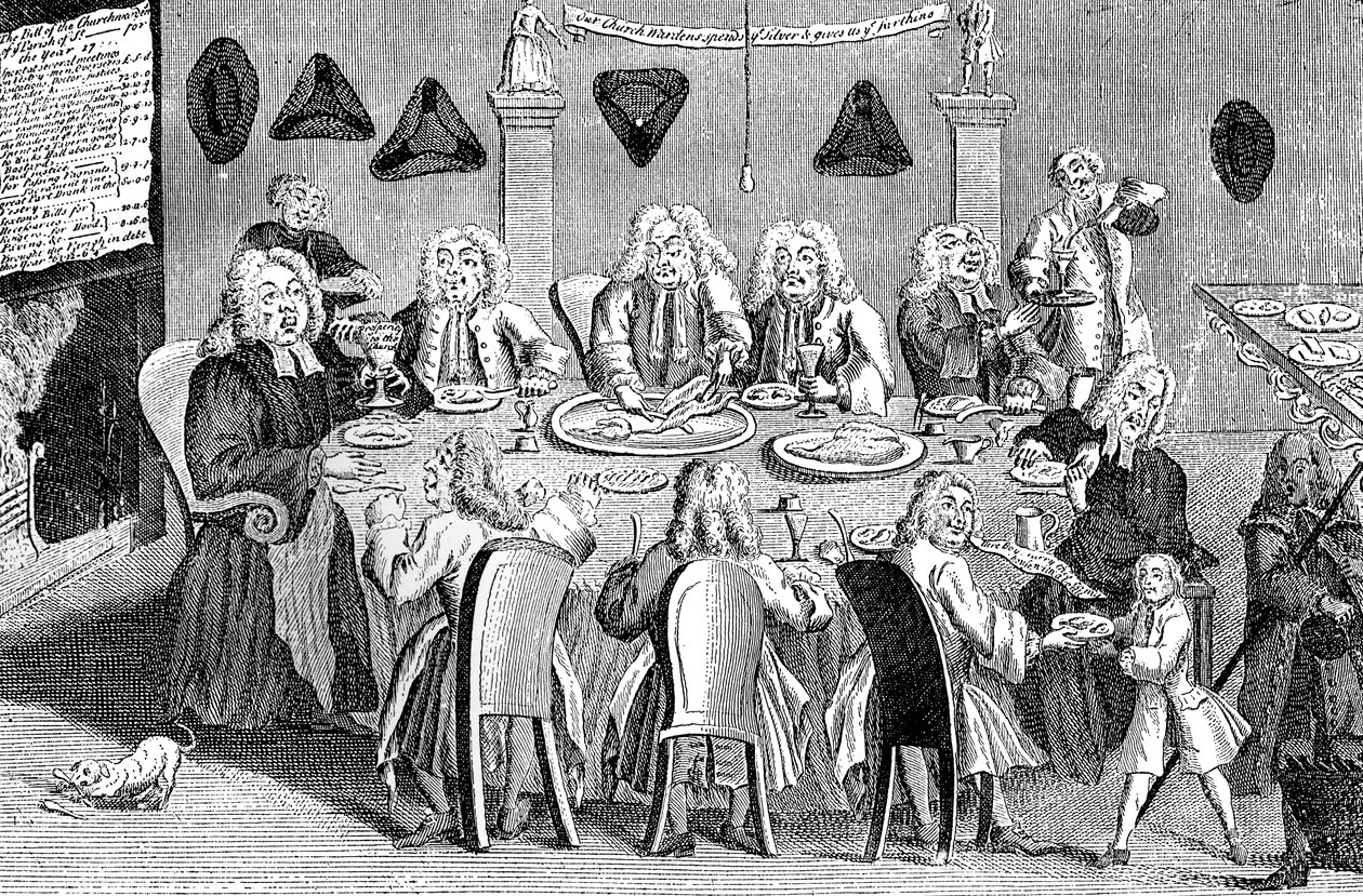 Seurakunnan juhla, 1741 tekijältä Unbekannt