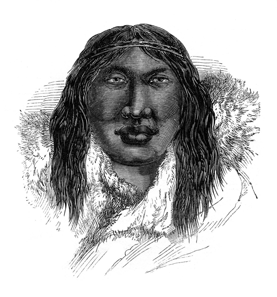 Patagonialainen, 1848 tekijältä Unbekannt