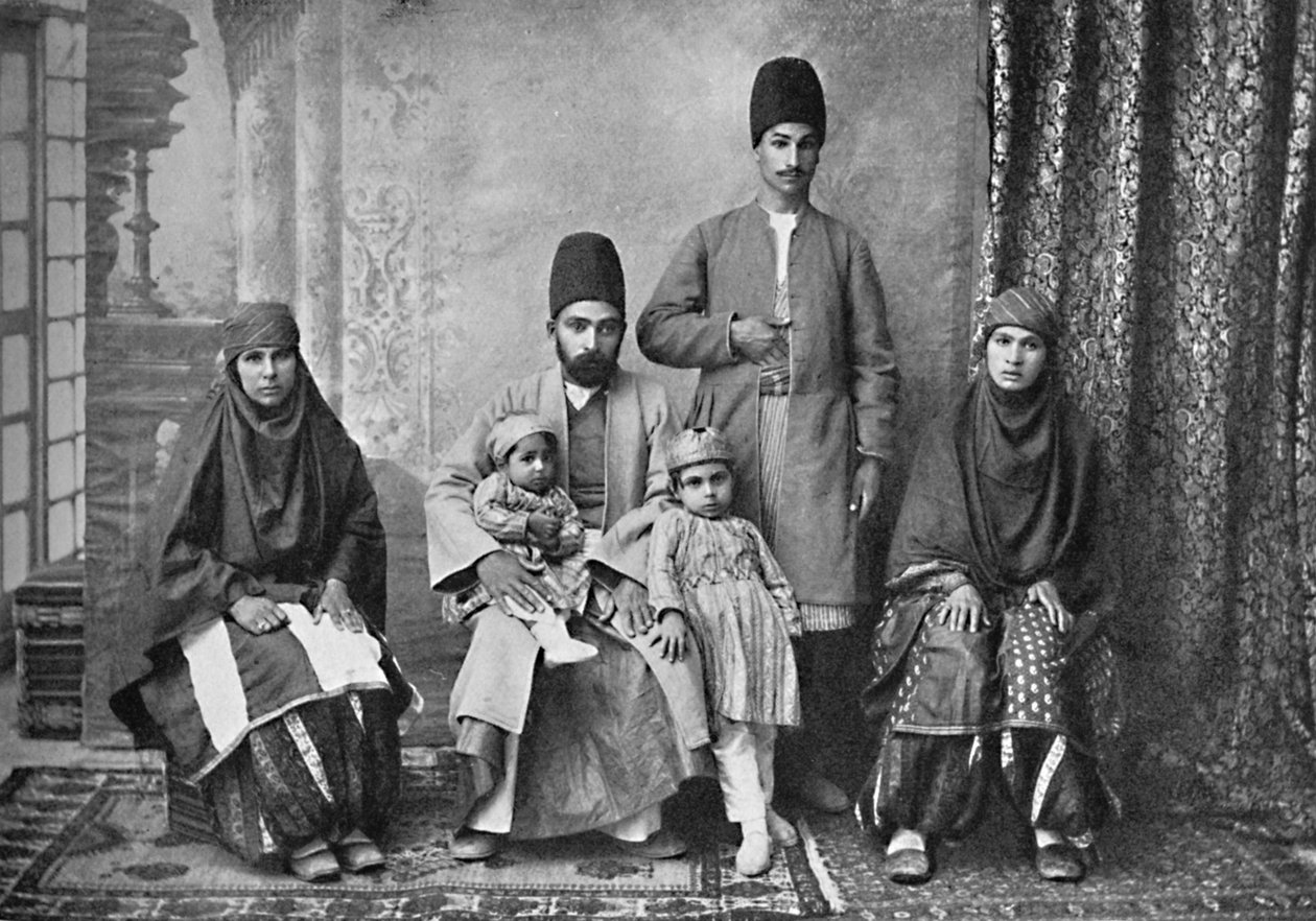 Persialainen Parsi-perhe, 1902 tekijältä Unbekannt