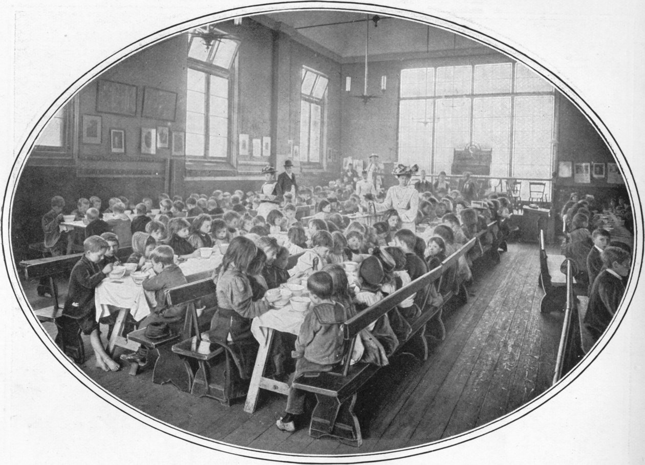 Ragged School Union -illallinen, Camberwell, Lontoo, c1901 1901 tekijältä Unbekannt