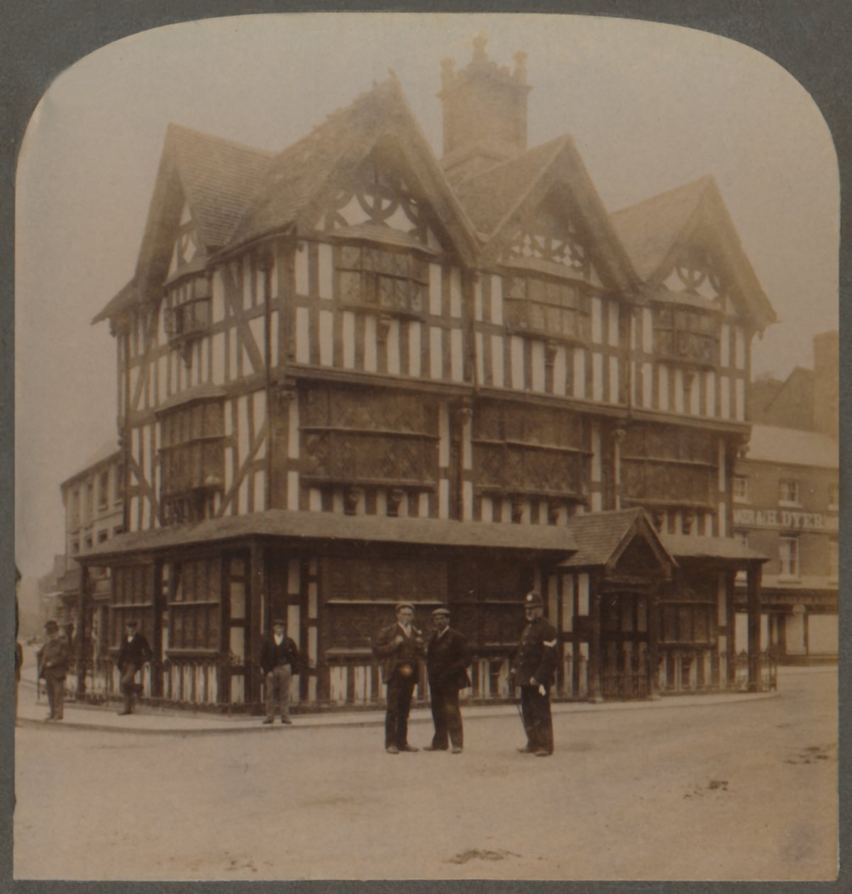 Jaakob I:n ajan jäännös, 1603-25, Old House, Hereford, Englanti, n. 1910. tekijältä Unbekannt