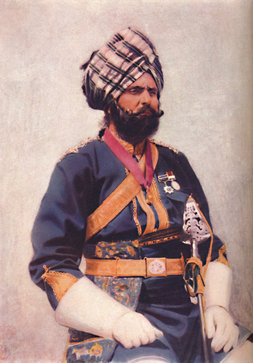 16. Bengalin ratsuväen risaldar, 1902 tekijältä Unbekannt