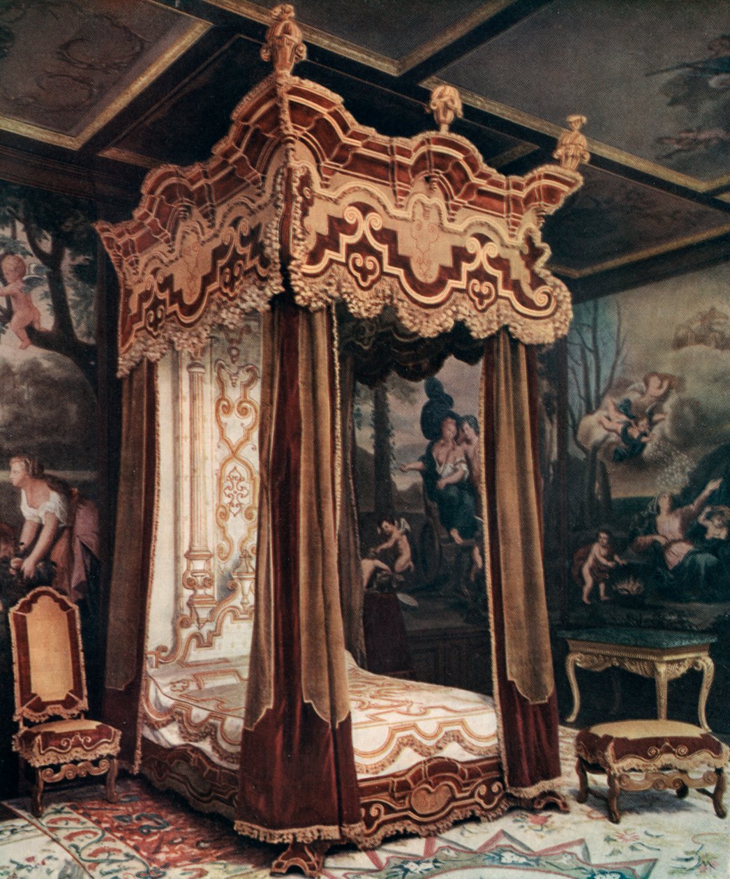 Royal Bedstead, 1910 tekijältä Unbekannt