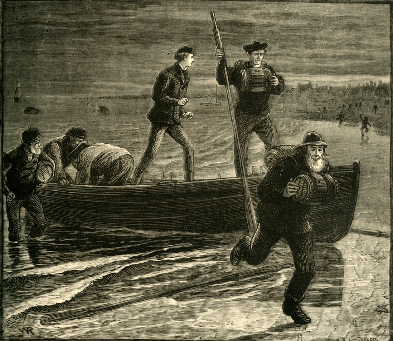 Salakuljetusretkikunta, 1881. tekijältä Unbekannt