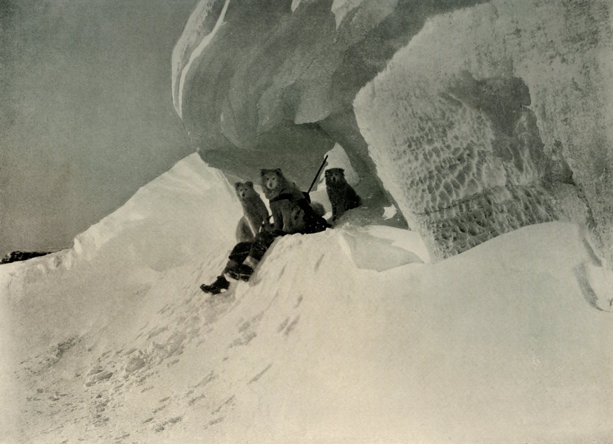 A Snow Cornice, c1908, 1909. tekijältä Unbekannt