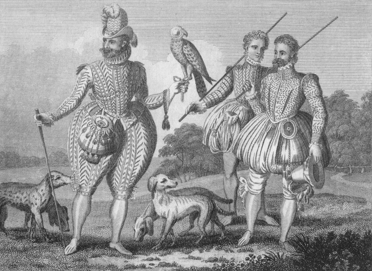 1500-luvun urheilija, 1798. tekijältä Unbekannt