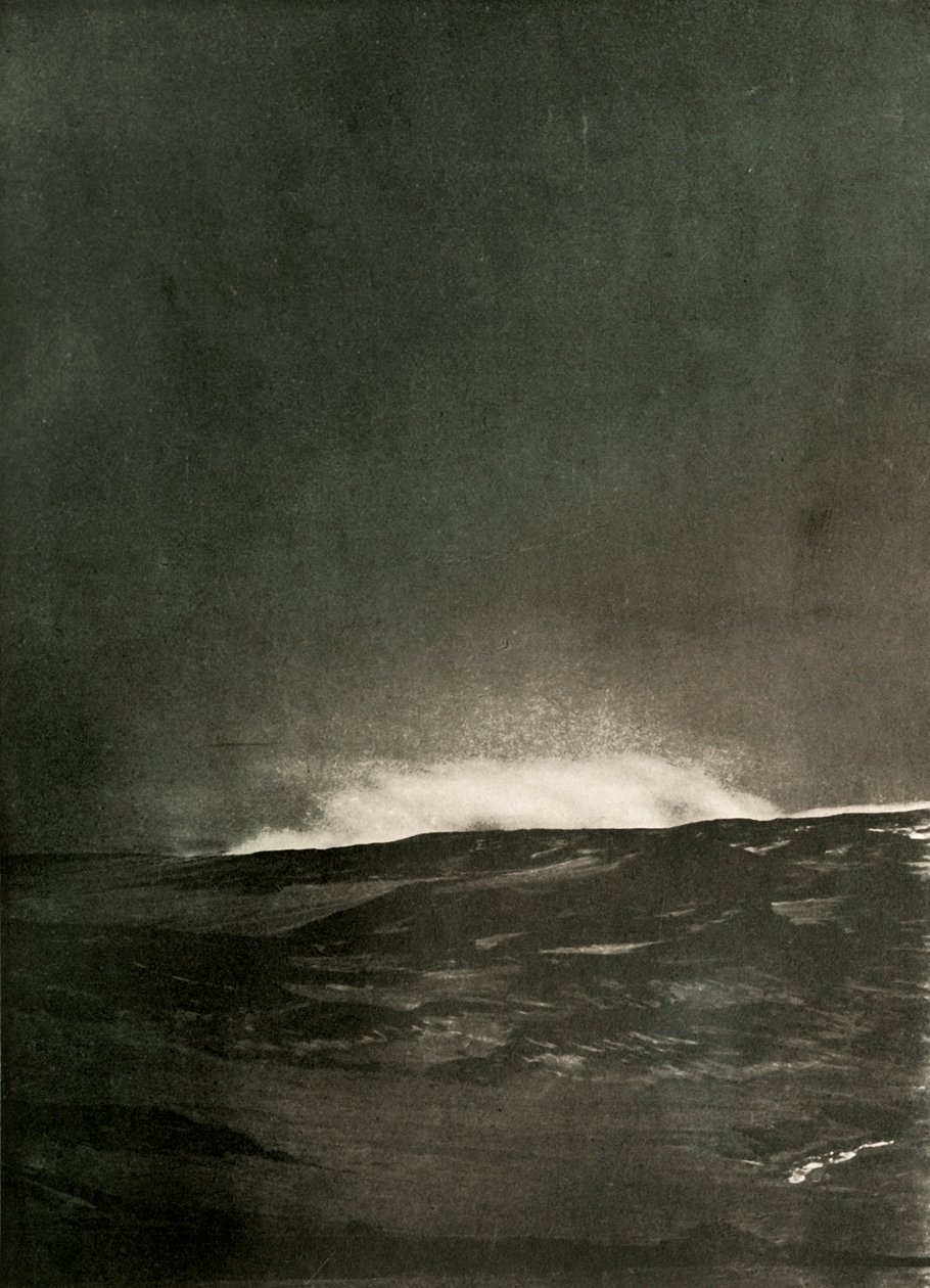 Höyryräjähdys Mount Birdillä, c1908, 1909. tekijältä Unbekannt