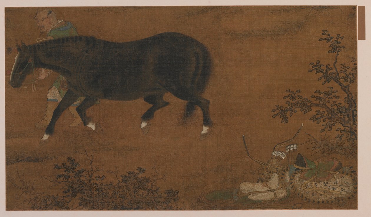 Tartari, hänen hevosensa ja varusteensa, Ming-dynastia, 1368-1644. tekijältä Unbekannt