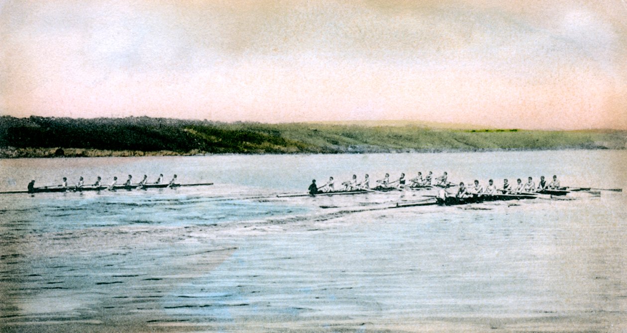 Cornell Crewsin koepyöräytys Cayuga-järvellä, 1906 tekijältä Unbekannt