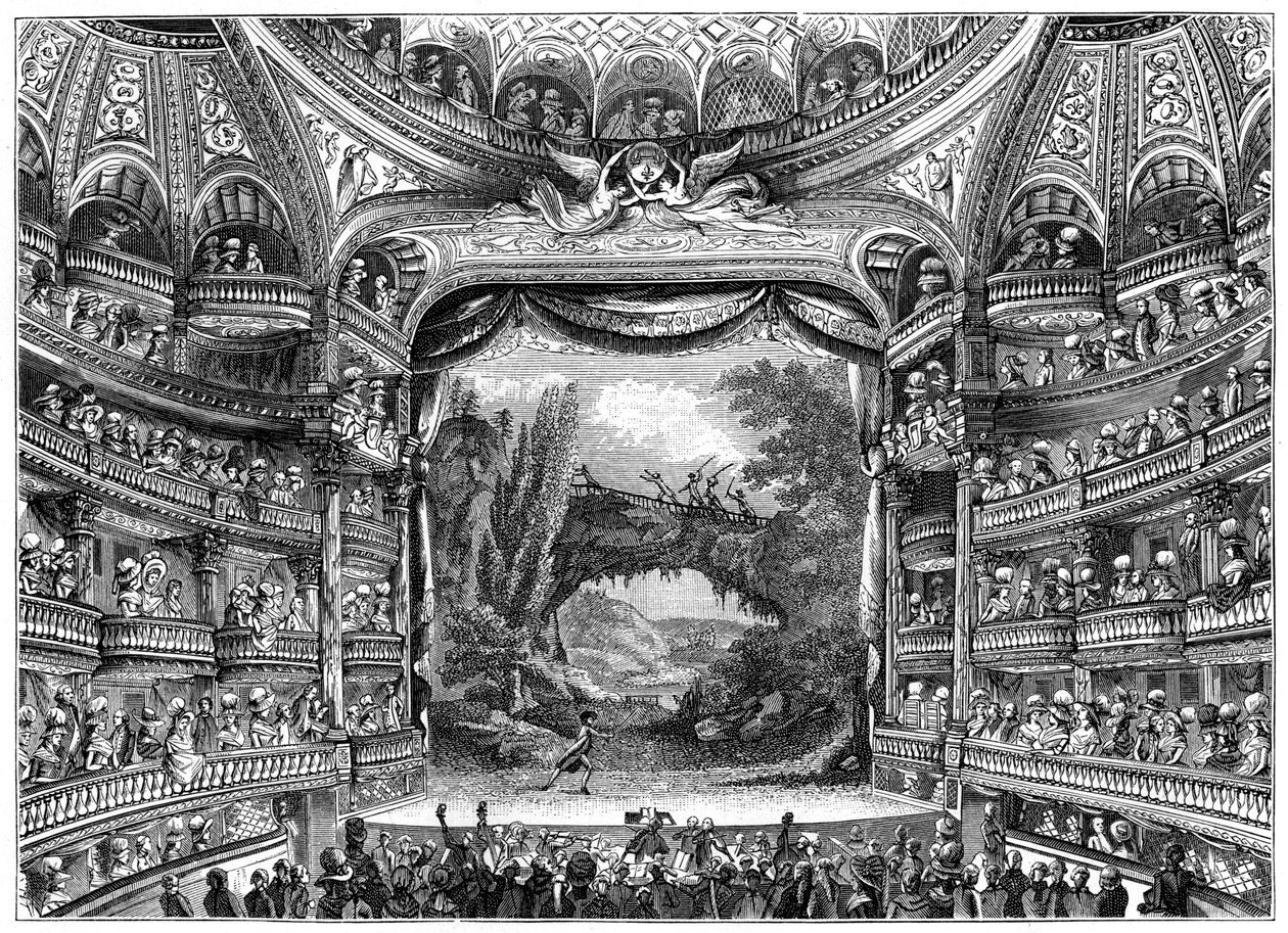 A Variety Of Amusements, French Theatre, 1789, 1885 tekijältä Unbekannt