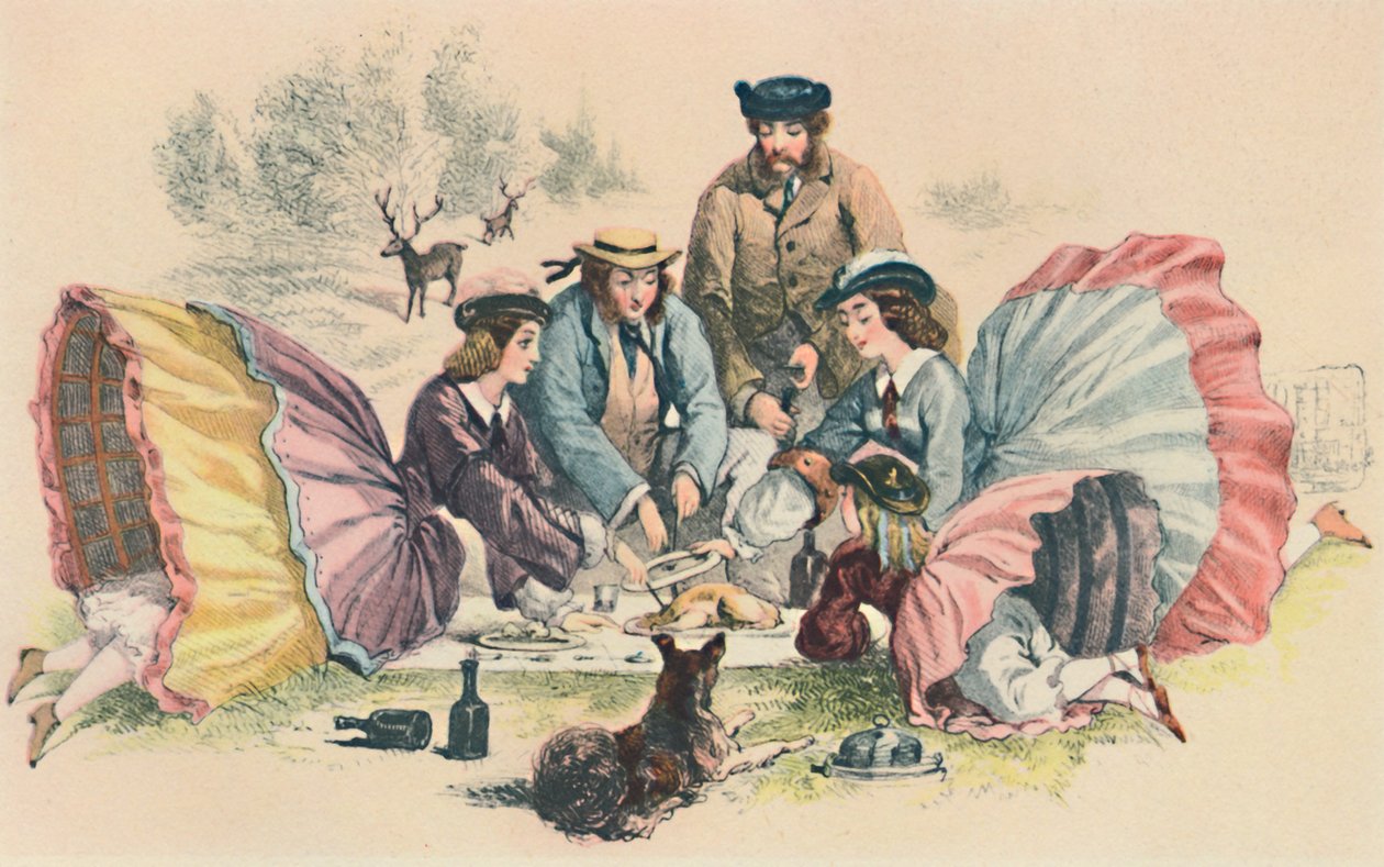 Victorian Picnic, 1860, 1944. tekijältä Unbekannt