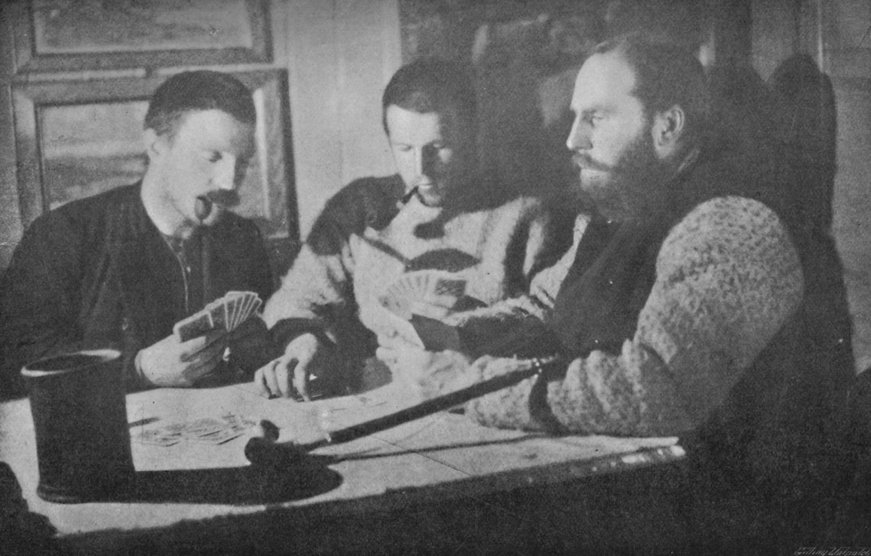 Whist-bileet salongissa. 15. helmikuuta 1895, 1897 tekijältä Unbekannt