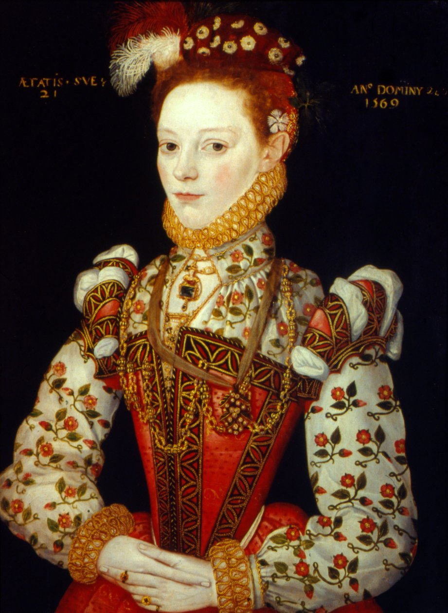 Nuori nainen, 1569 tekijältä Unbekannt