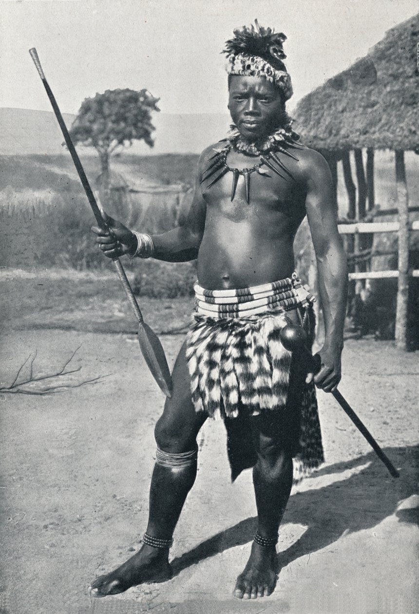Zulun päällikkö, 1902 tekijältä Unbekannt