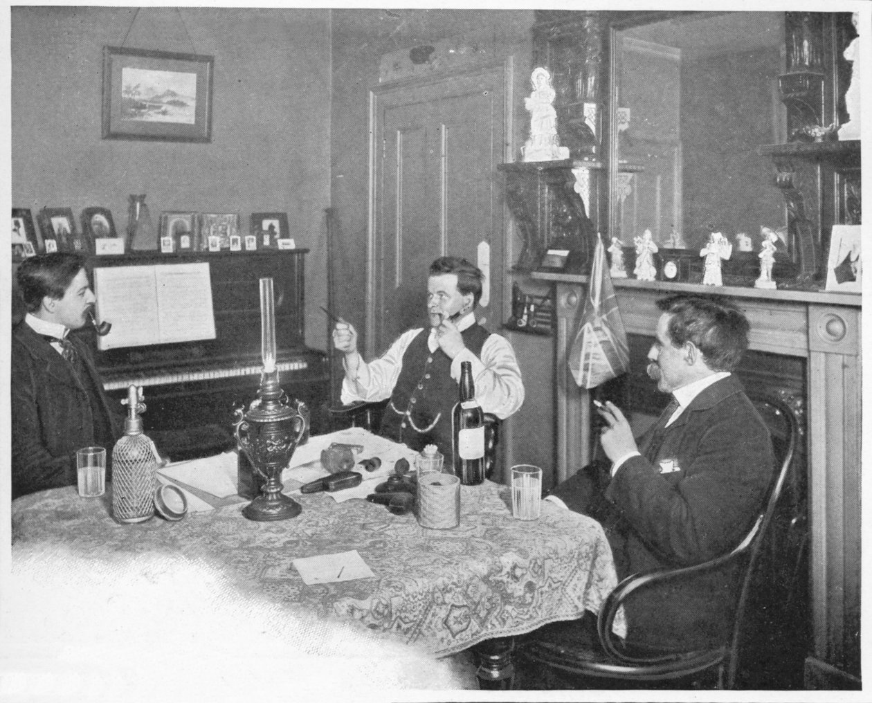 Pojan asunto majatalossa temppelissä Lontoossa, vuonna 1903 1903 tekijältä Unbekannt