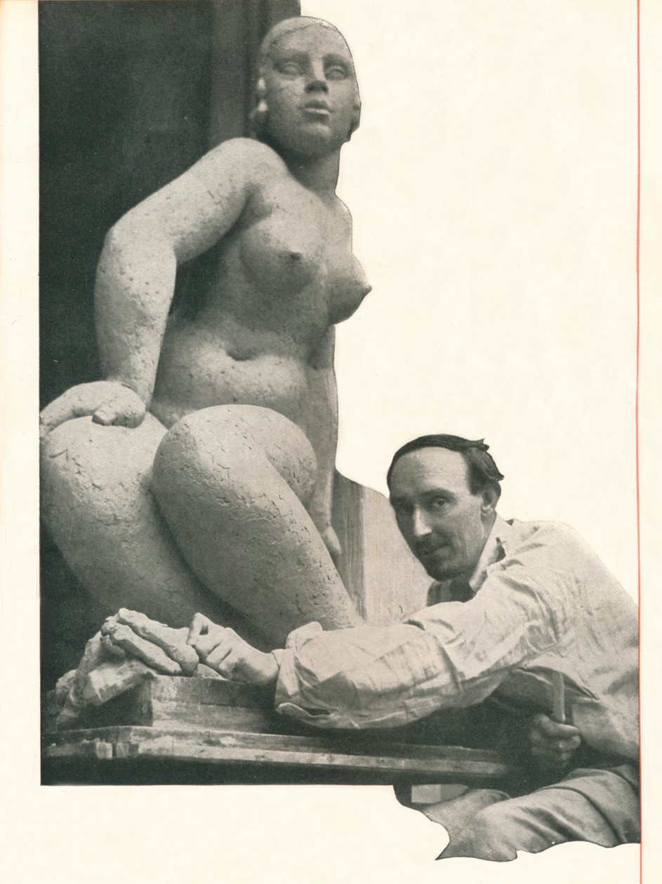 Frank Dobson Boothsin cameo Has The Magic of Pygmalion. Se saa jopa jotkin patsaat heräämään tekijältä Unbekannt