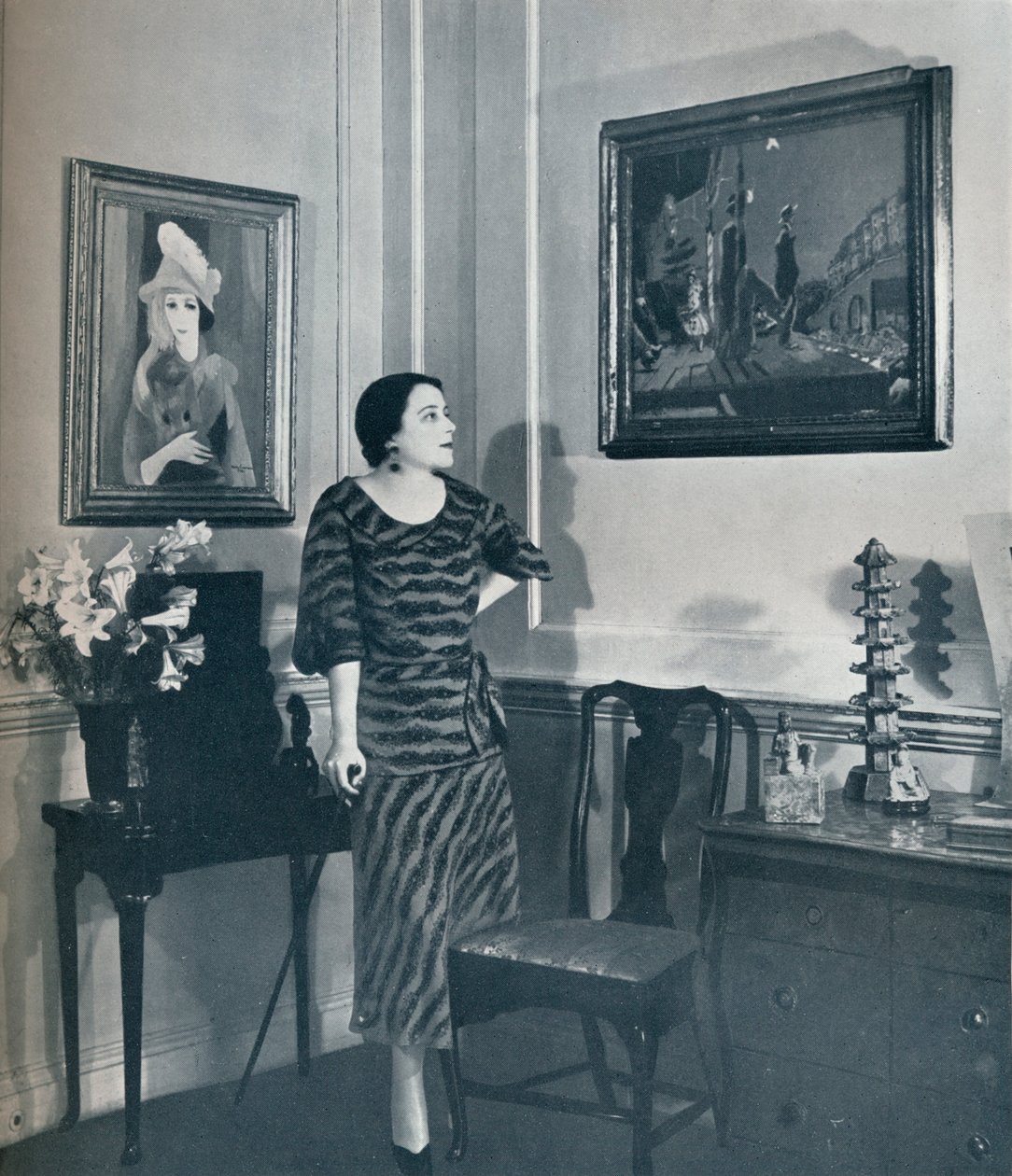 Nurkka Lady Jowittin talossa, 1934 tekijältä Unbekannt