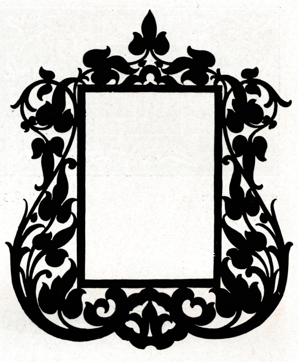 Suunnittelu kuvakehykselle nimeltä Aesthetic, 1898 tekijältä Unbekannt