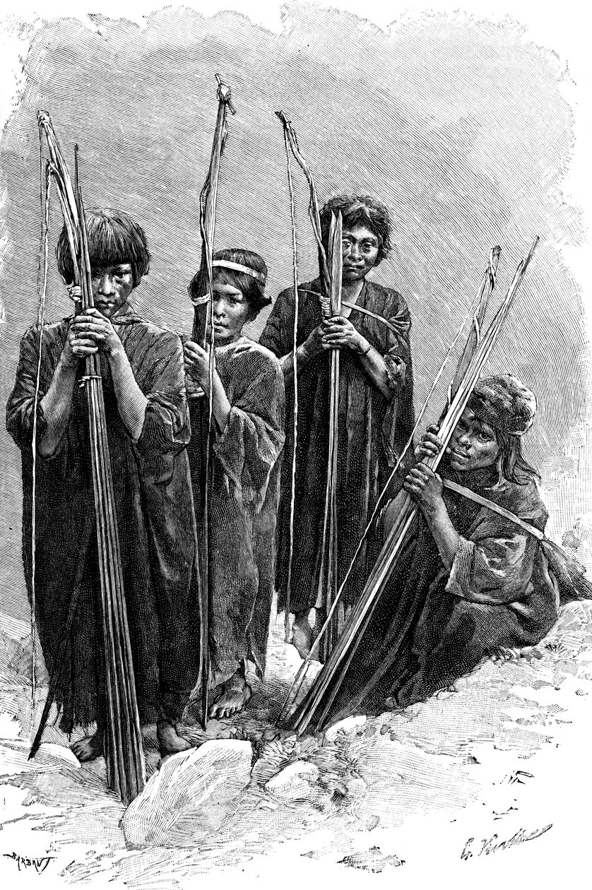 Antis Ashaninkasten ryhmä, Peru, 1895 tekijältä Unbekannt