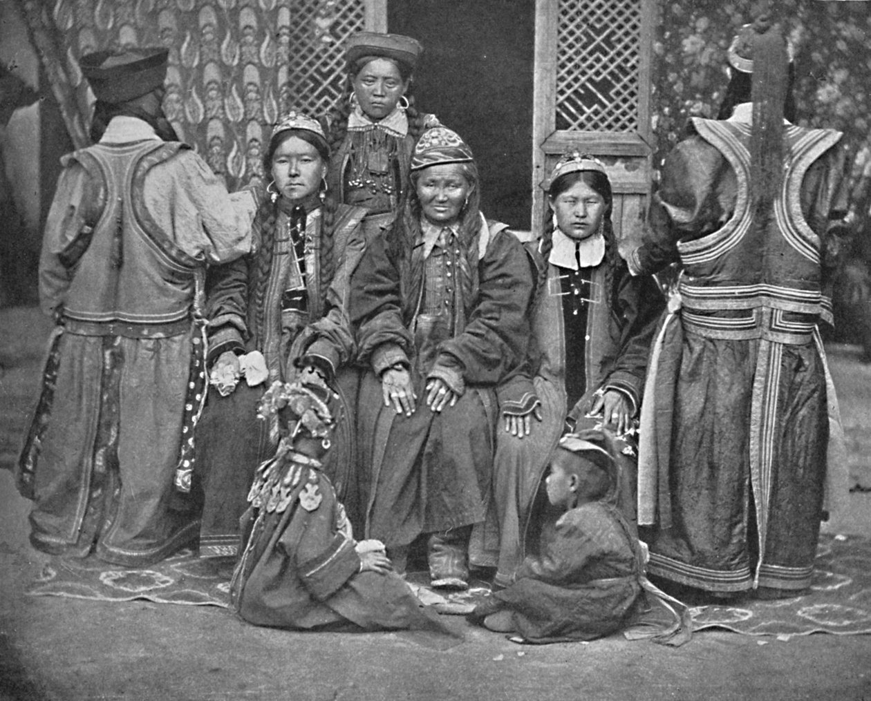 Mongolien ryhmä, 1902 tekijältä Unbekannt