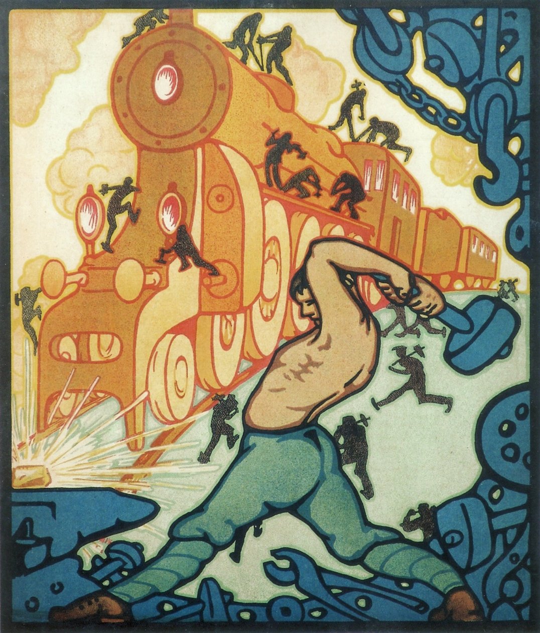 Yhteistyöllä nostetaan maa 1920-luvun raunioista tekijältä Unbekannt