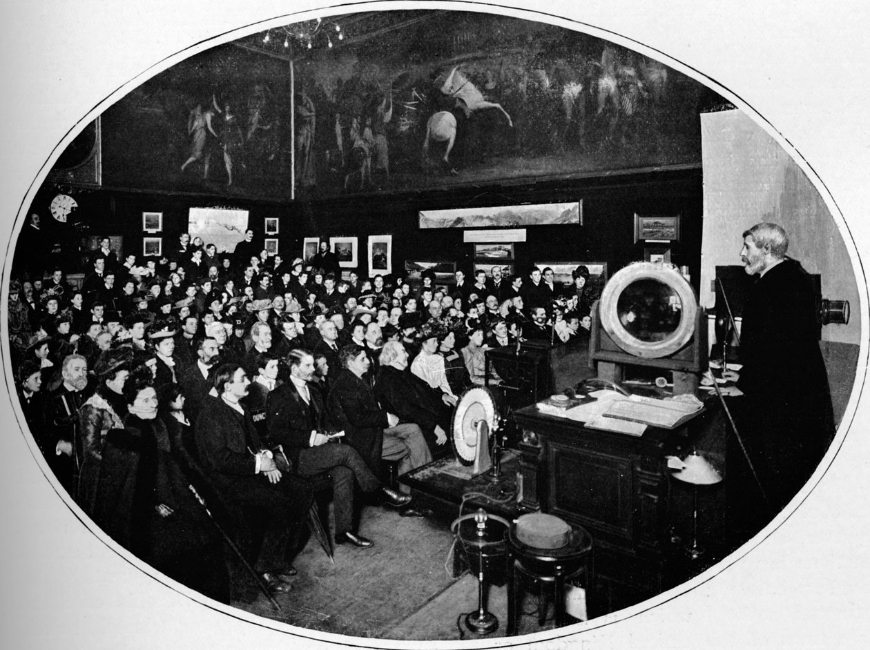 Luento Royal Society of Artsissa Lontoossa, n. 1903 1903 tekijältä Unbekannt